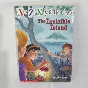 Vintage A to Z Mysteries Book Series: The Invisible Island - Ron Roy